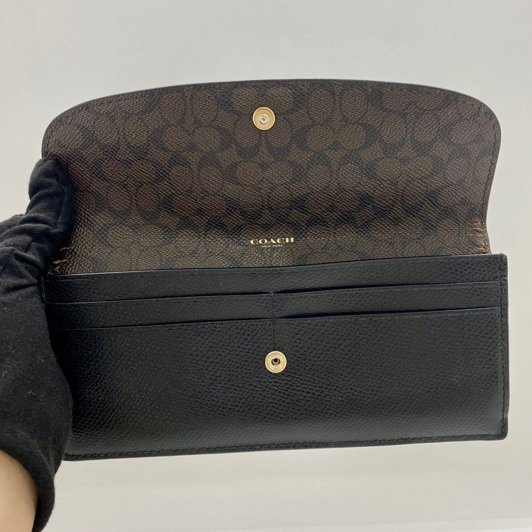 Envelope Wallet Banananina Coach Wallet COACH BLACK