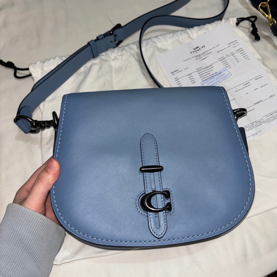 Coach saddle cheap bag 24