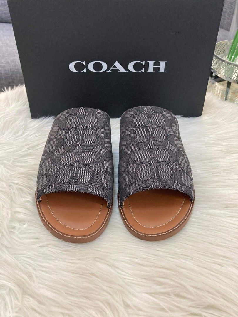 Coach slippers outlet sales