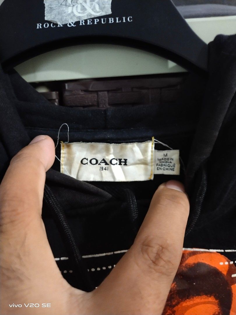 Coach Vandal edition gummy hoodie Men s Fashion Activewear on