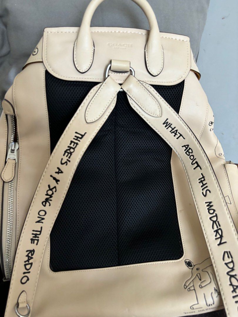 Coach x Jean michel Basquiat Wells backpack
