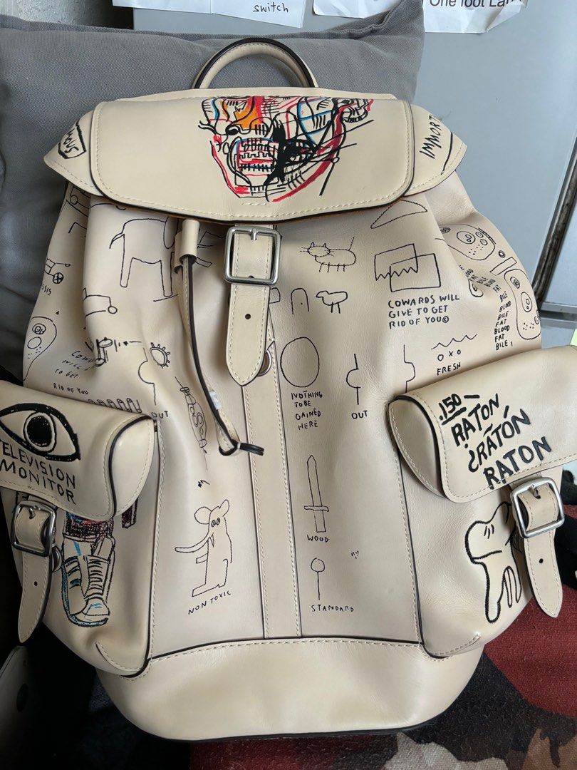 Coach x sales basquiat backpack