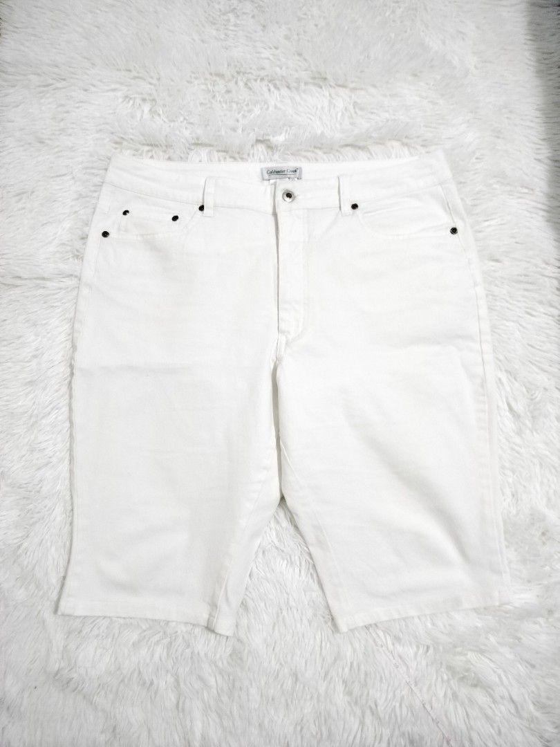 Coldwater Creek Plus size White Bermuda Shorts Women s Fashion Bottoms Other Bottoms on Carousell