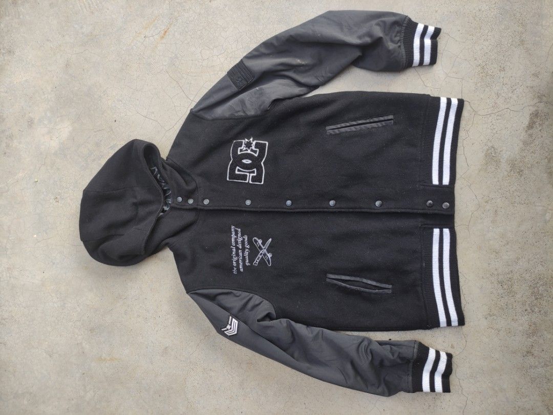 COMBO VARSITY JACKET ADIDAS DC SHOES Men s Fashion Coats