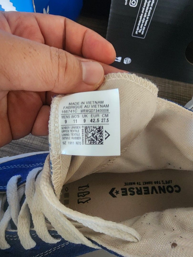 Tag size top converse original