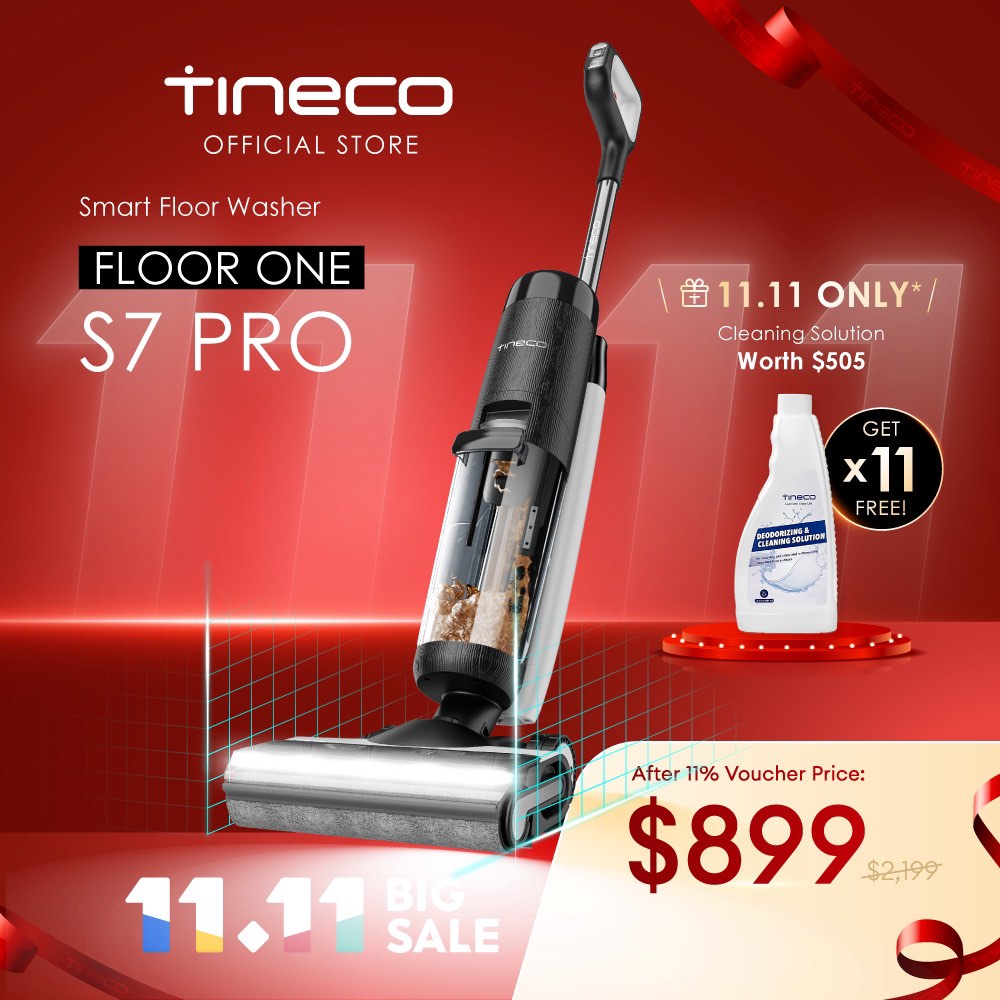 (CHEAPEST!) BN Tineco Smart Floor S7 Pro Cordless Wet Dry Vacuum