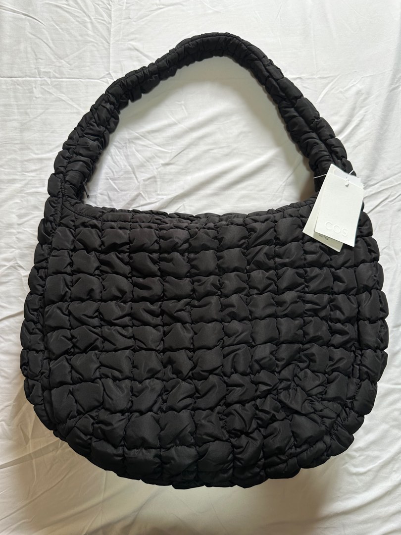 COS Quilted Oversized Shoulder Bag, Women's Fashion, Bags & Wallets