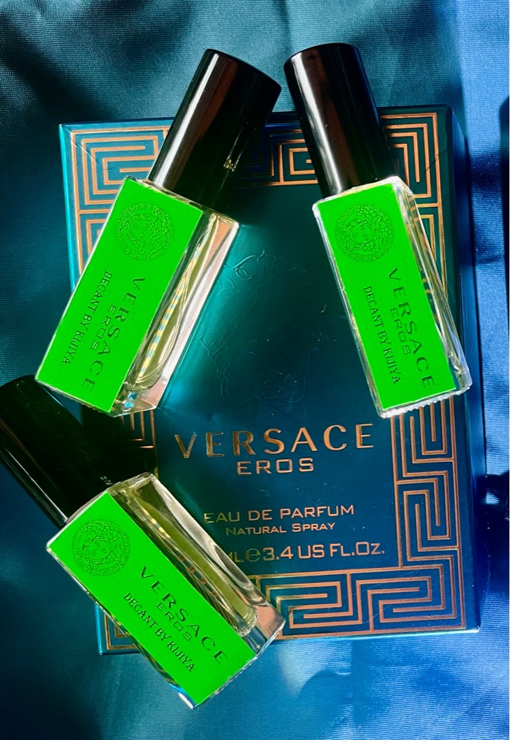 Decant Versace Eros EDP Original 8ml Beauty Personal Care