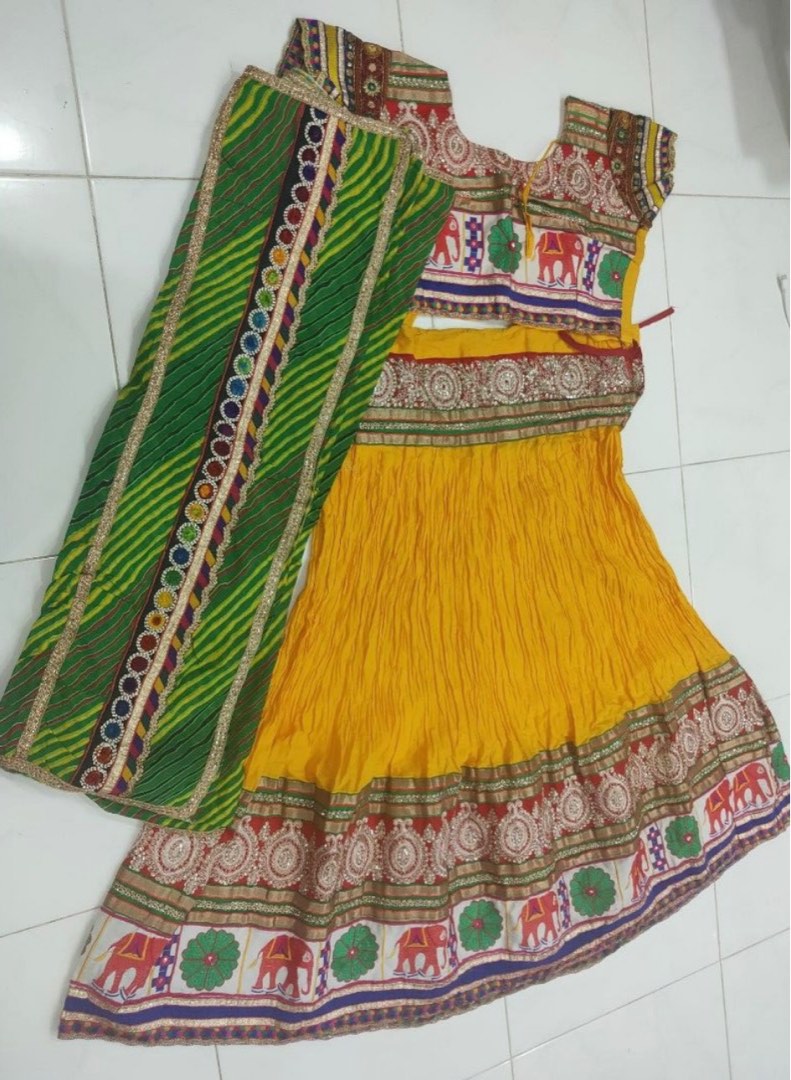 Deepavali Dress Chaniya Choli free size L Women s Fashion