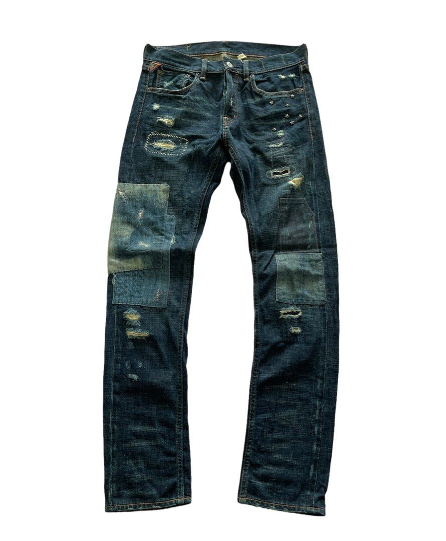 Polo denim cheap supply