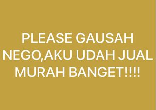 (Kategori: ) berada di . Dikirim oleh cilaa06 (ID iklan 1265028339, Gambar 1). Deskripsi: .