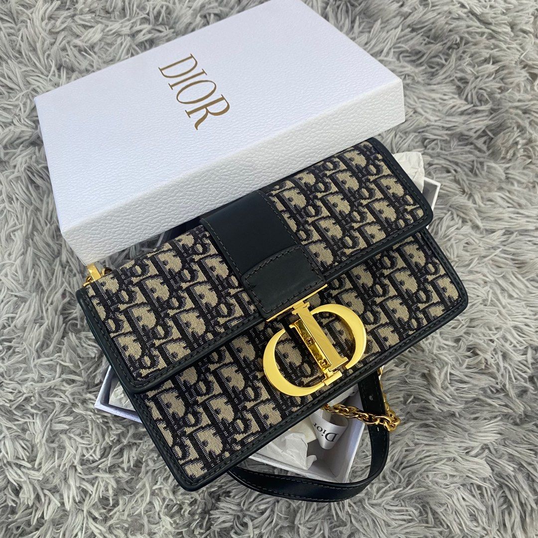DIOR 30 MONTAIGNE FLAP CHAIN BAG Luxury Bags Wallets on Carousell