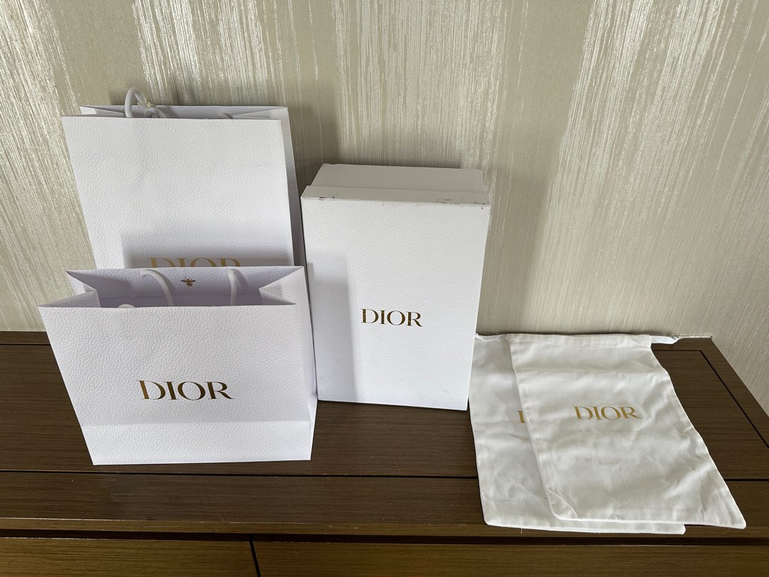Dior shoe dust clearance bag