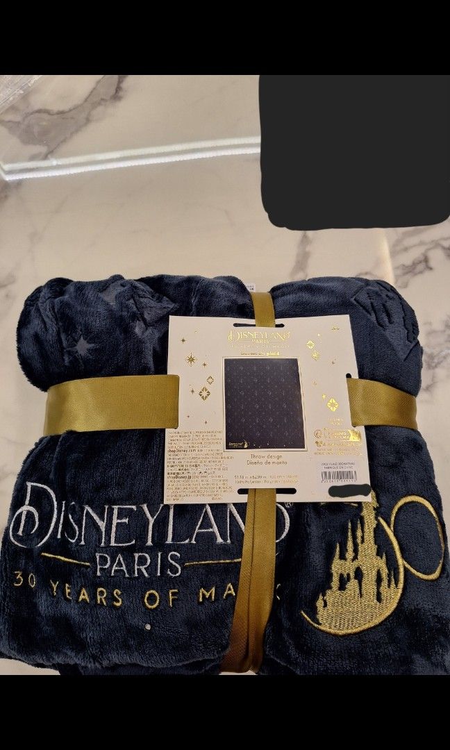 Disney Plush Throw, Furniture & Home Living, Bedding & Towels on Carousell