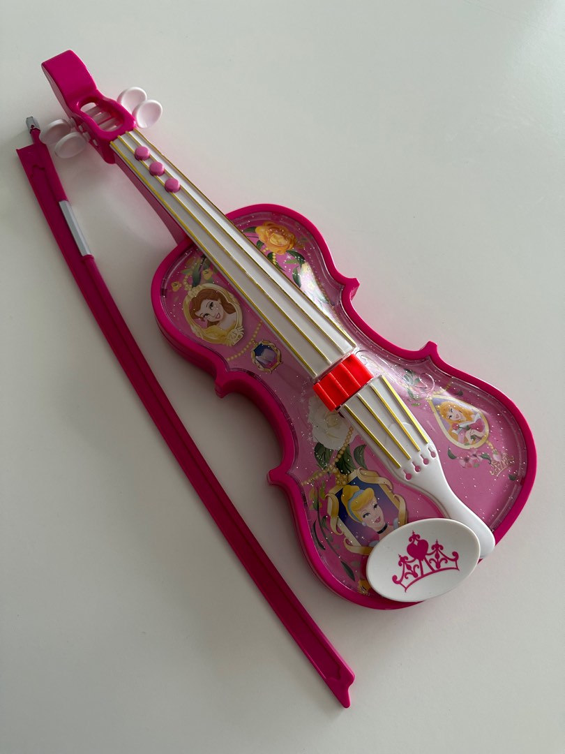 Disney Princess Violin, Hobbies & Toys, Music & Media, Musical ...