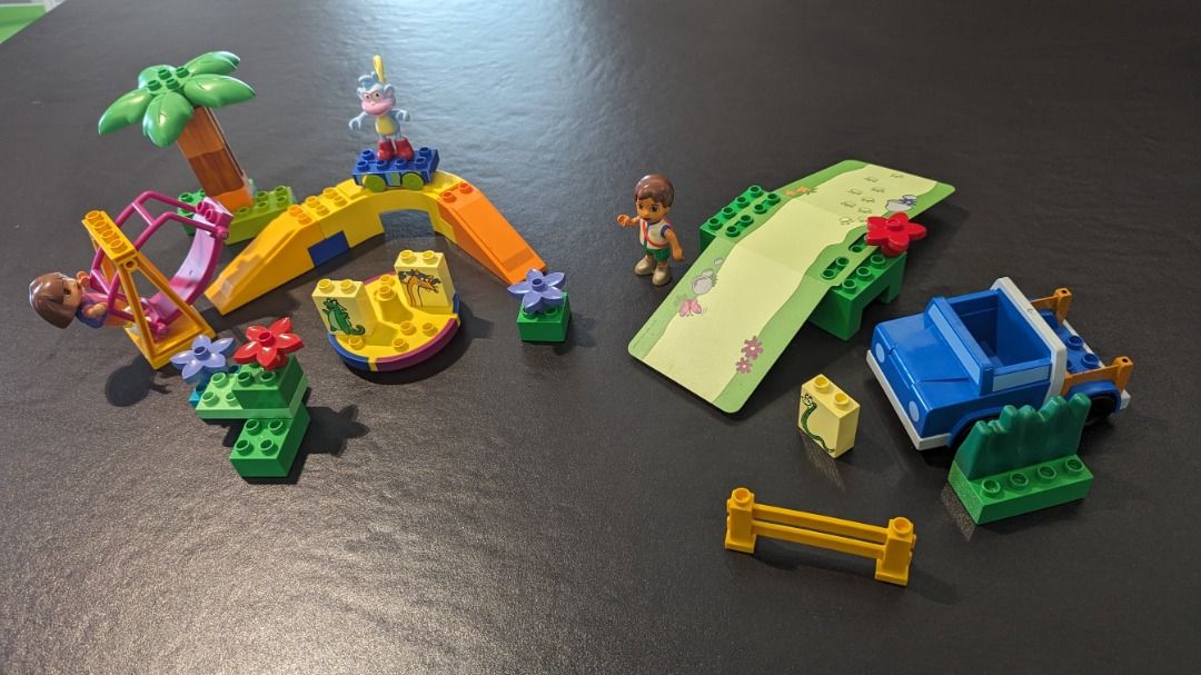 Dora the store explorer duplo set