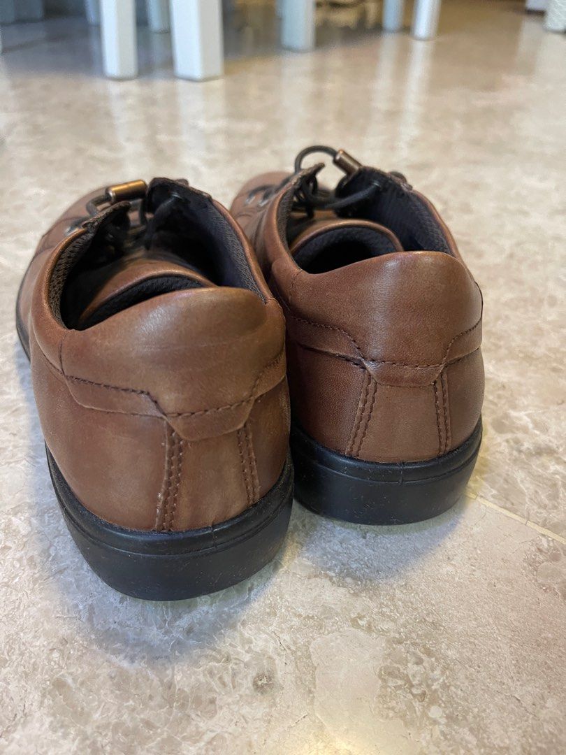 Ecco brown shoes, Men's Fashion, Footwear, Casual shoes on Carousell