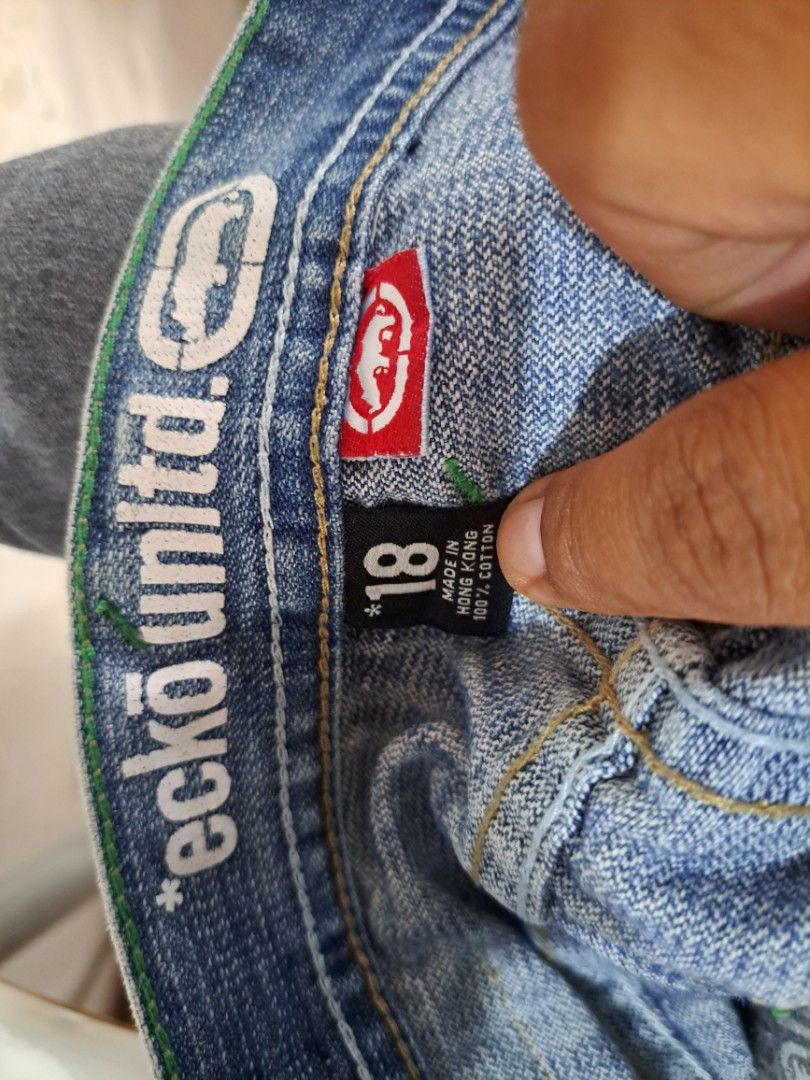 Ecko Unltd. Jorts, Men's Fashion, Bottoms, Shorts on Carousell