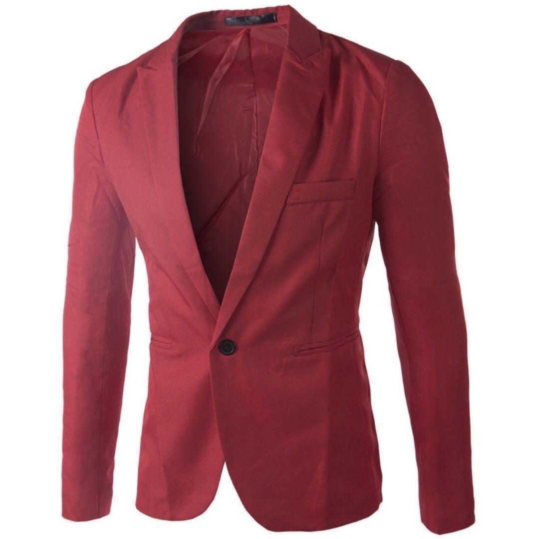 Red and discount blue blazer