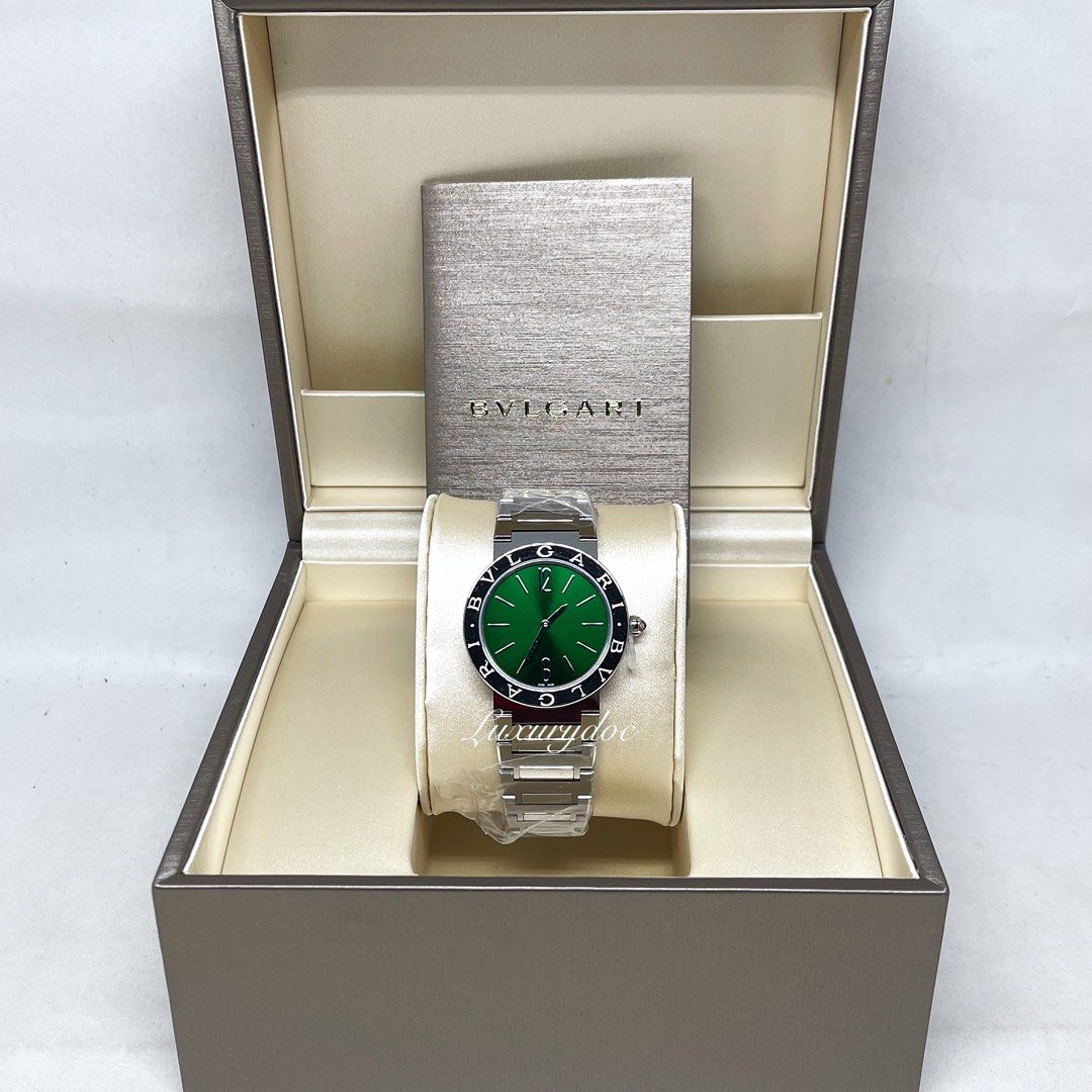 Bvlgari discount watch green