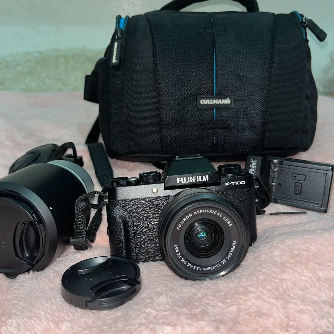 FUJIFILM XT100 with Accessories, Photography, Cameras on Carousell