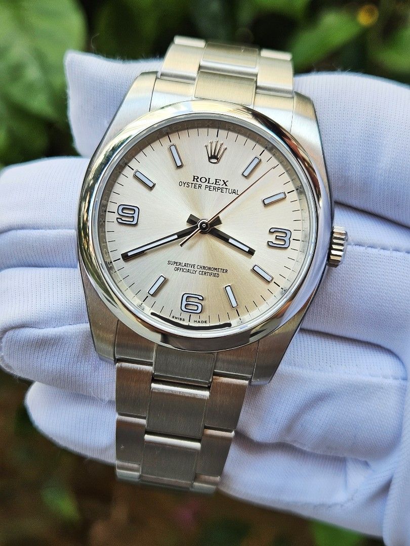 Rolex 116000 silver deals