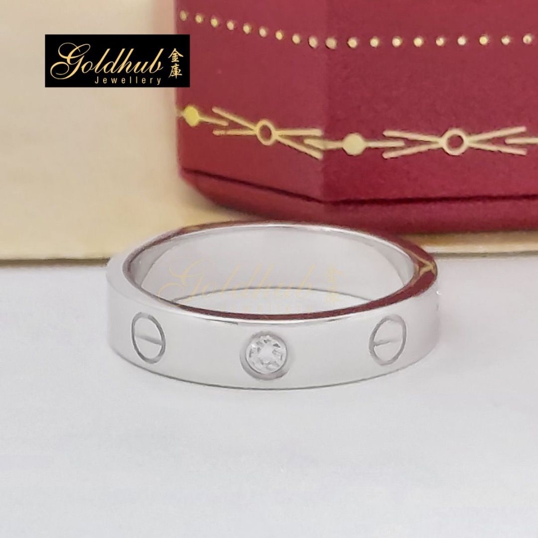Full Set EU Size 50 Pre loved Cartier Love Wedding Band 1