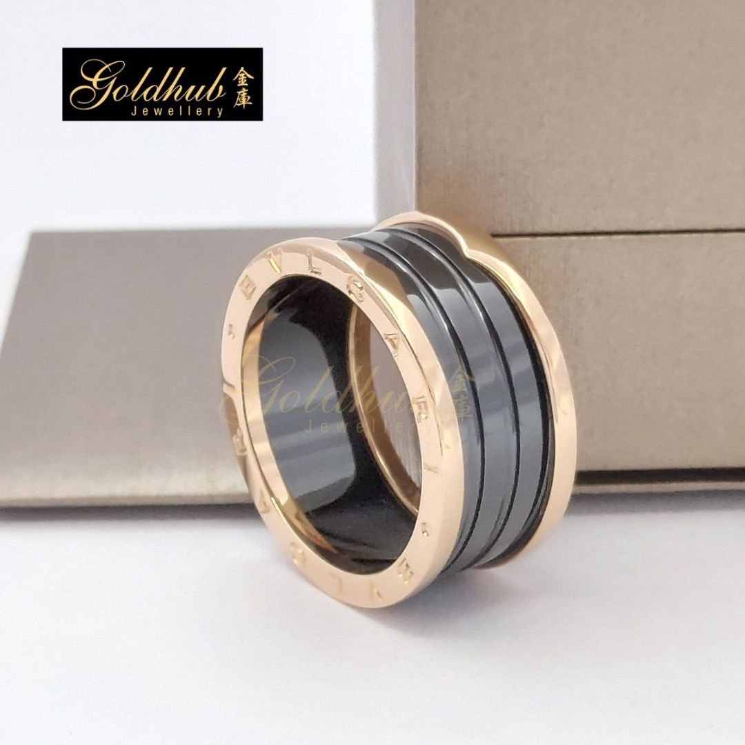 Bvlgari b hotsell zero1 mens ring