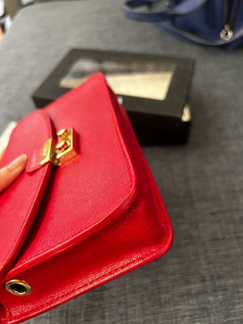 Furla metropolis hotsell red bag