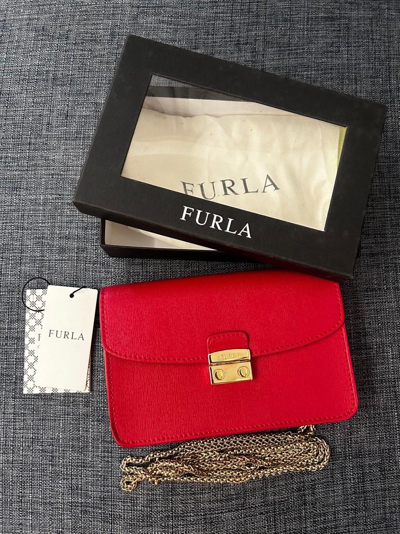 Furla Metropolis Red Small Bag