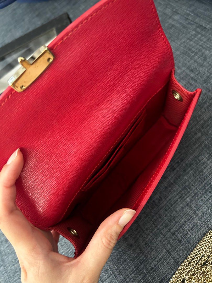 Furla 2024 purse red