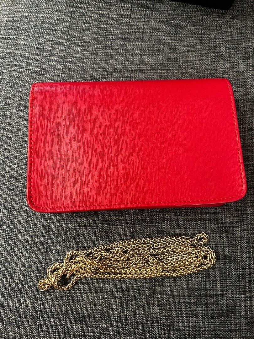 Furla metropolis red clearance bag