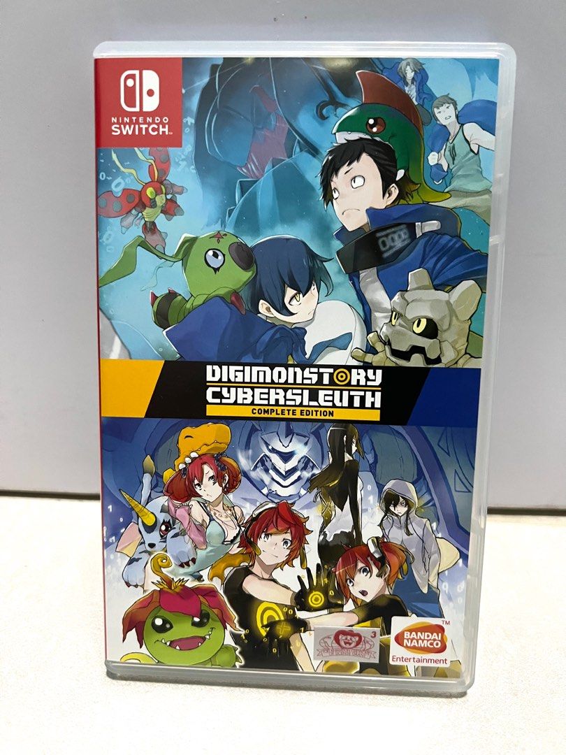 Game Switch - Digimon Story Cybersleuth Complete Edition, Video Game ...