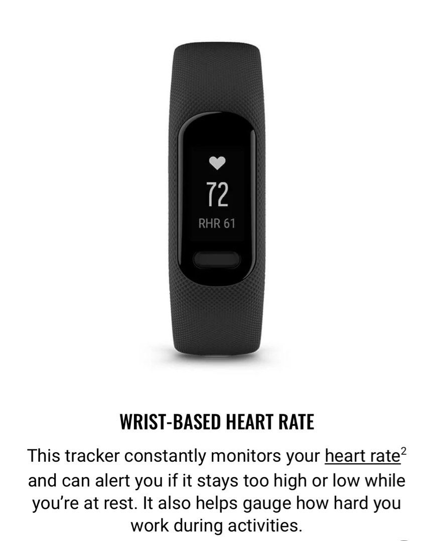 Garmin vivofit 3 hotsell heart rate monitor