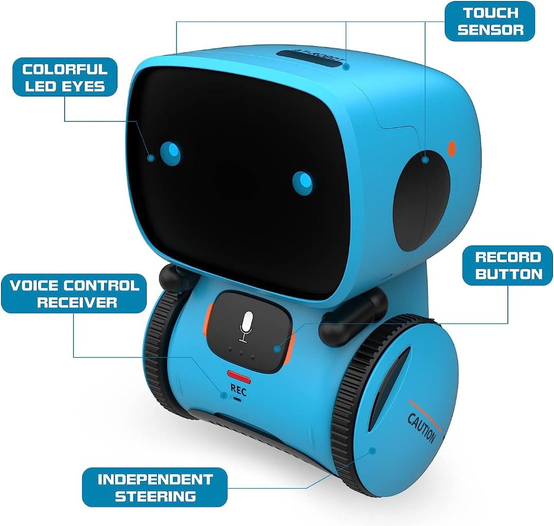 Voice recognition toys top