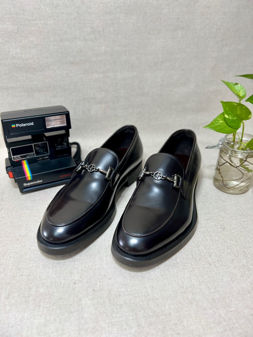 Giorgio Armani Loafers, Men's Fashion, Footwear, Casual shoes on Carousell