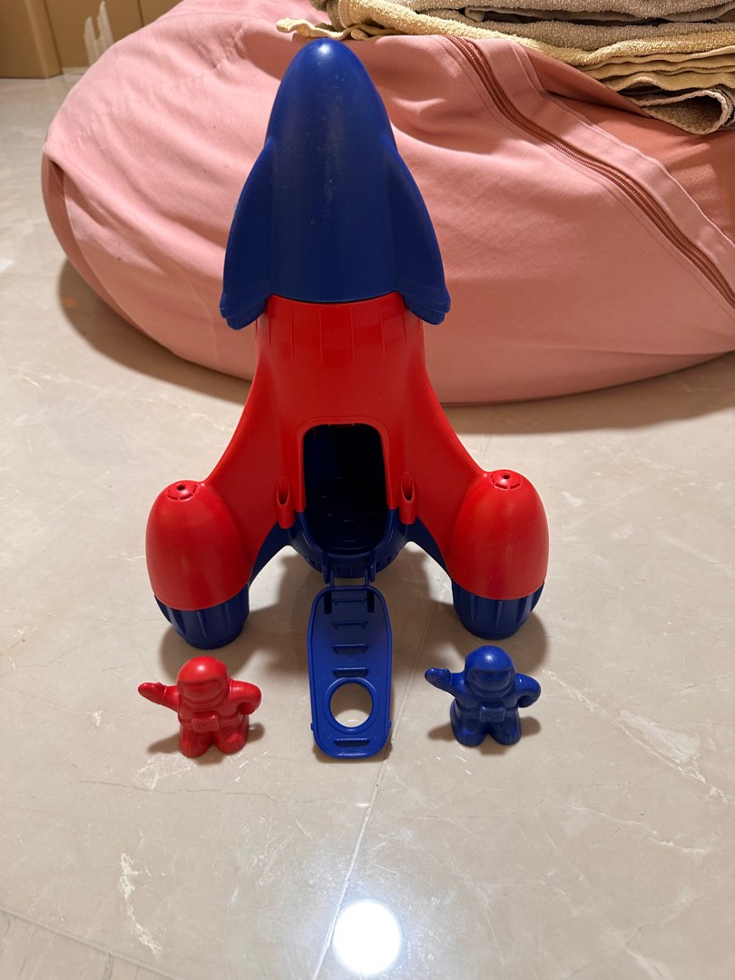Green toys Rocket, Hobbies & Toys, Toys & Games on Carousell