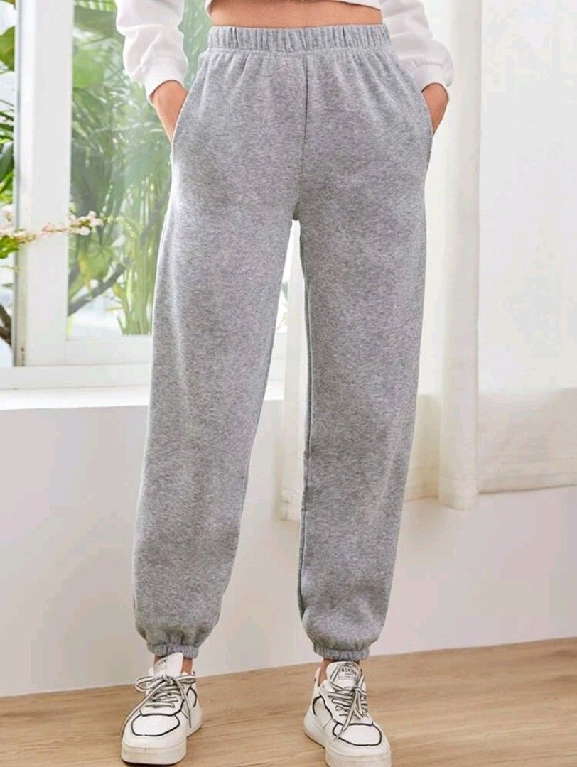 Wide store band sweatpants