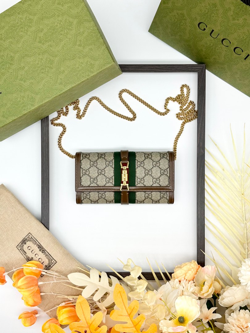 Gucci Jackie 1961 Chain Wallet