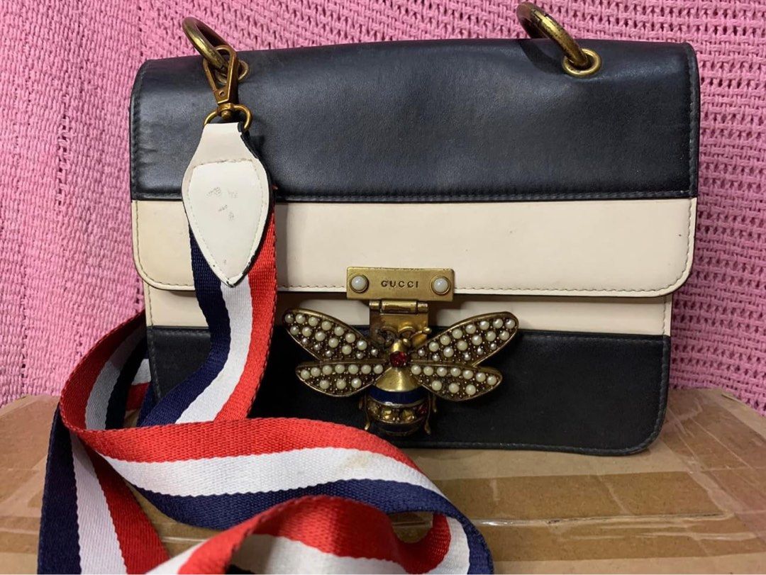 GUCCI QUEEN MARGARET BEE BAG Hand Bag Tote Top Satchel Clutch Sling Shoulder Luxury Bags Wallets on Carousell