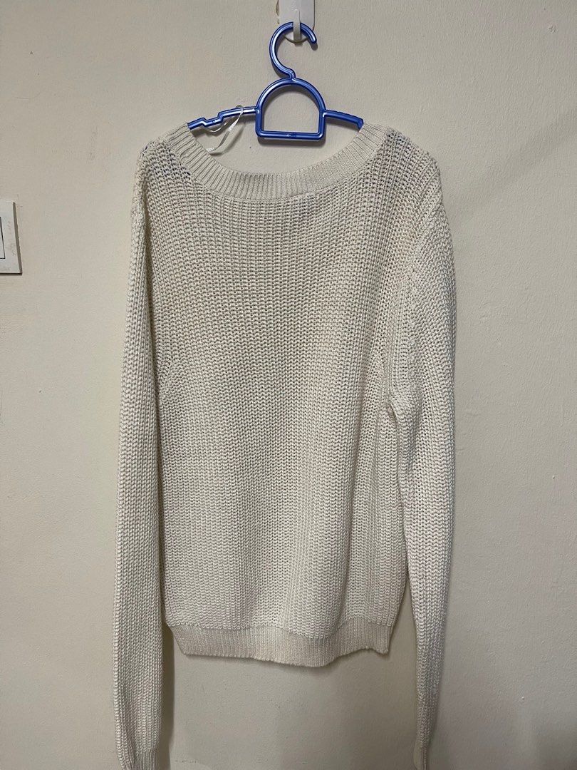 H and shop m basic sweater