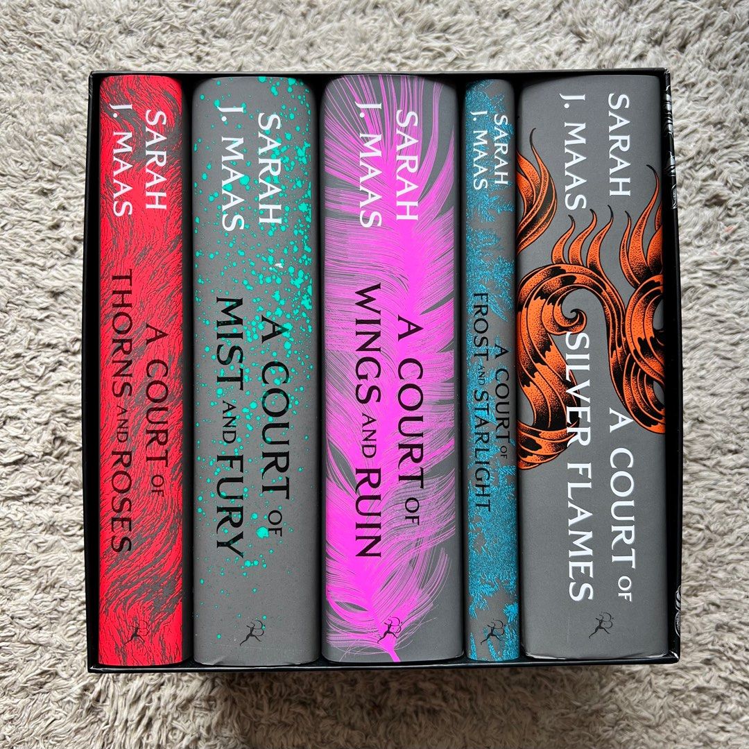 (Hardcover Box set) ACOTAR A Court of Thorns and Roses by Sarah J