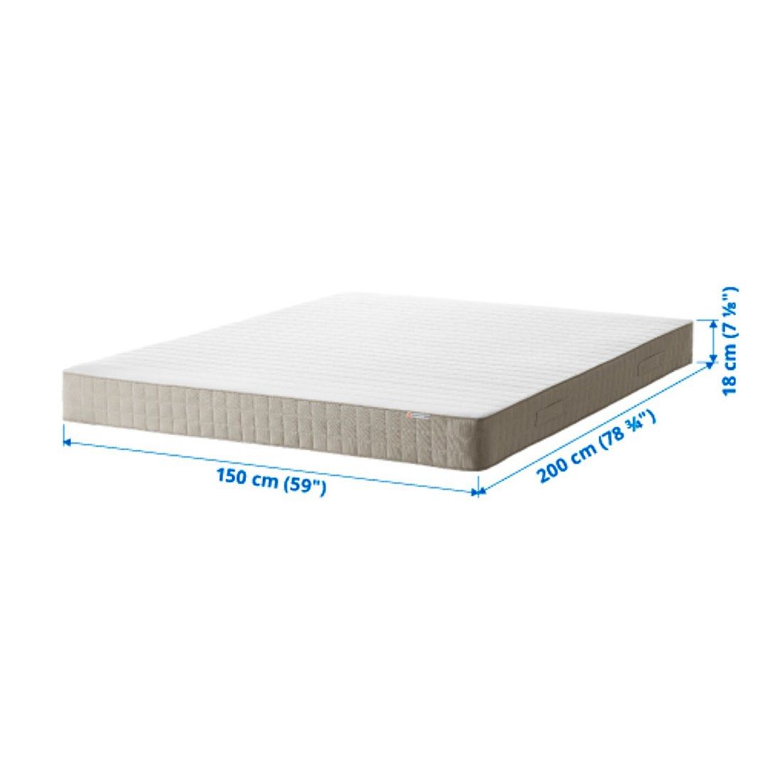 Hafslo queen mattress ikea best sale