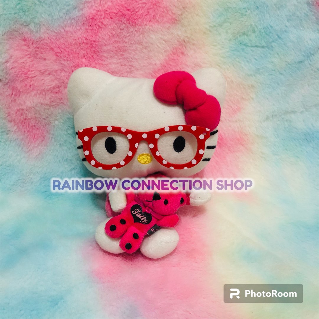 HELLO KITTY WITH EYEGLASSES, Hobbies & Toys, Toys & Games on Carousell