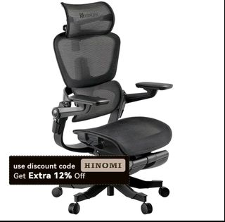 HINOMI SG H1 Pro Ergonomic Office Chair [Ice Green / Extra-High (176+)],  Furniture & Home Living, Furniture, Chairs on Carousell