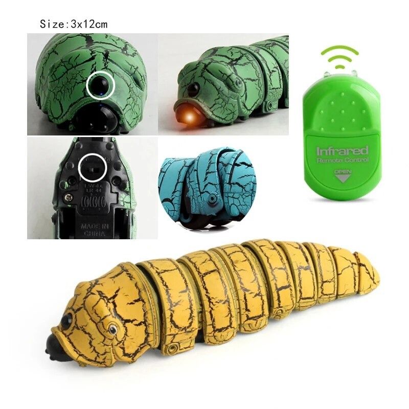 Horror Simulation Remote Control Electric Snake Halloween Prank Toys ...