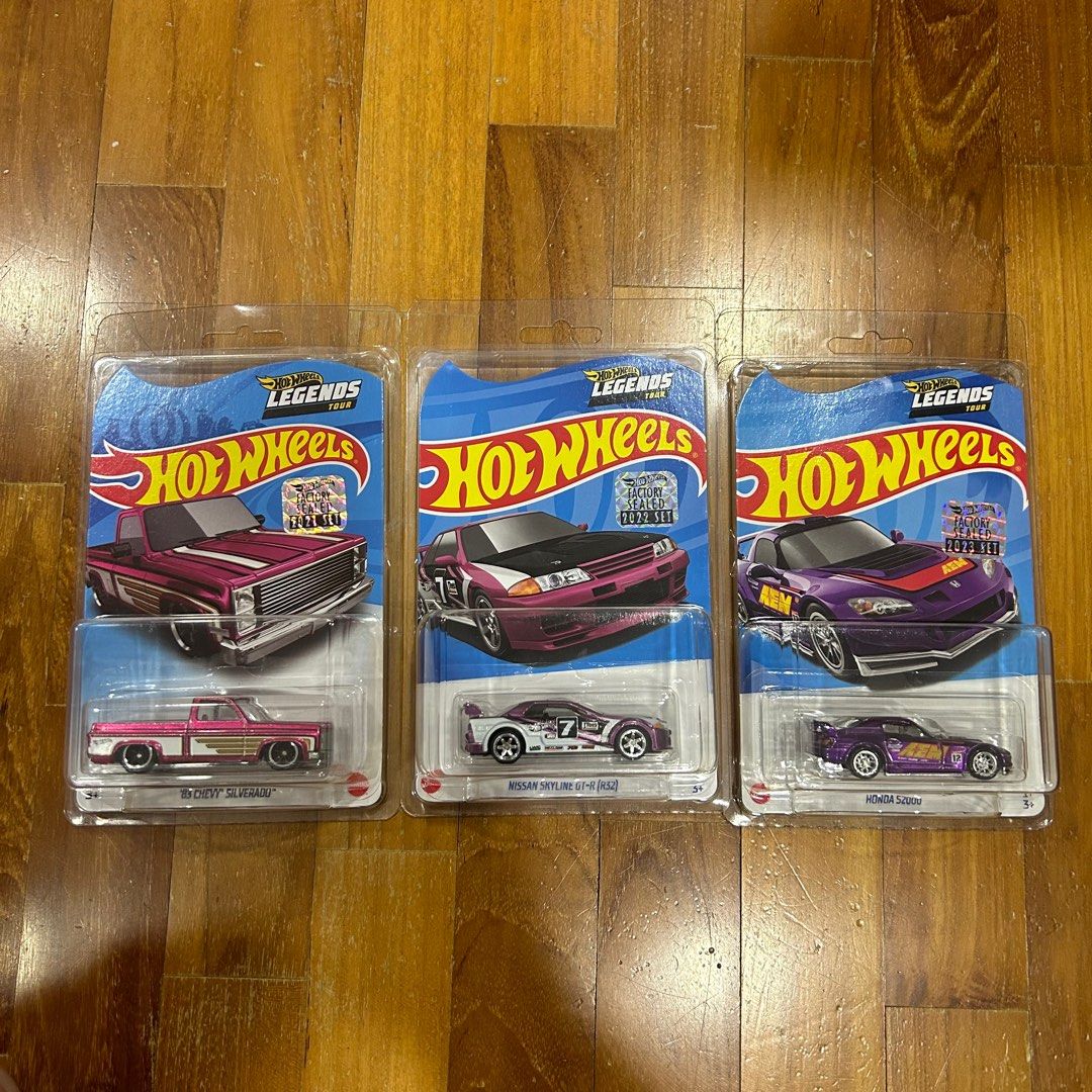 Hot Wheels FS 2021 2022 & 2023 Legends Tour Selection, Toys