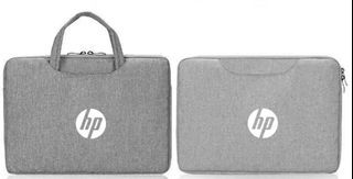 HP 惠普14吋可隱藏手提式前後收納毛絨內裡筆電包