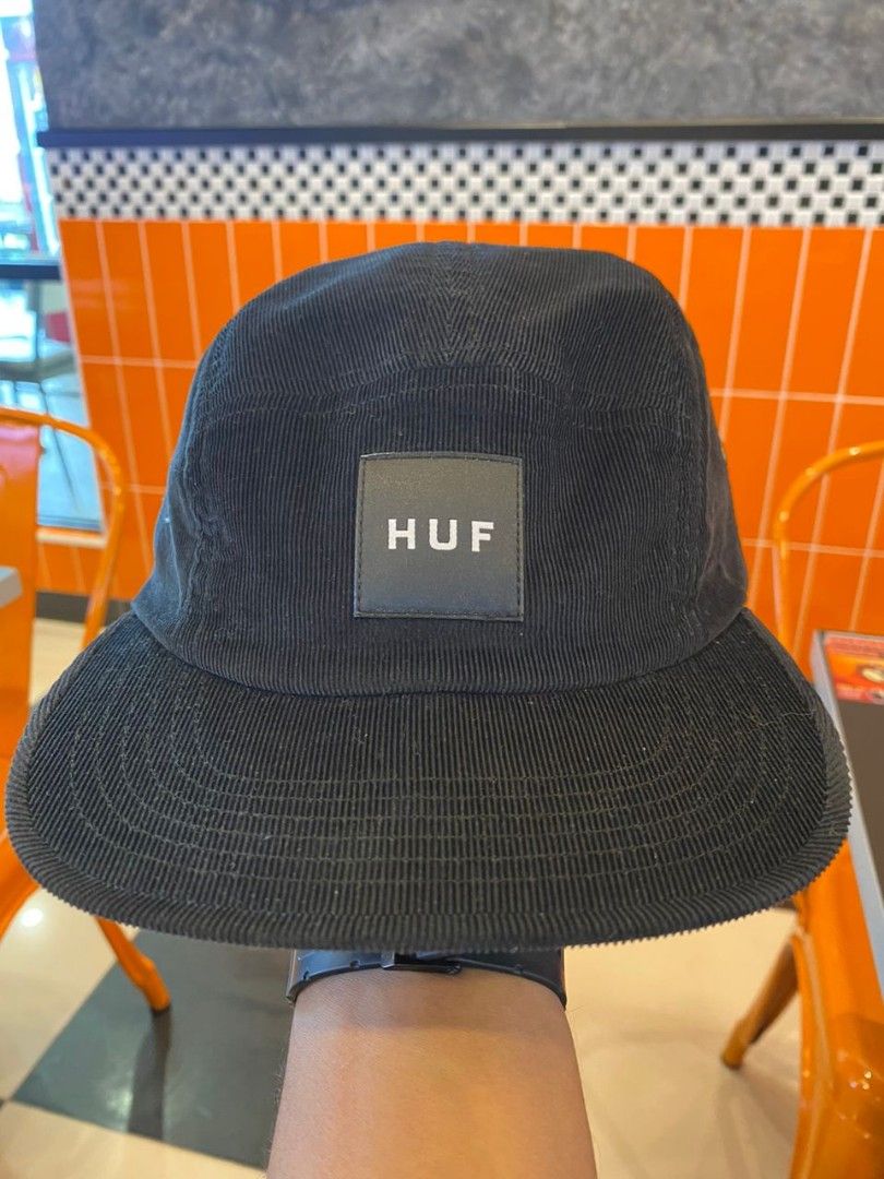 HUF 5 PANEL CORDUROY CAP Men s Fashion Watches Accessories