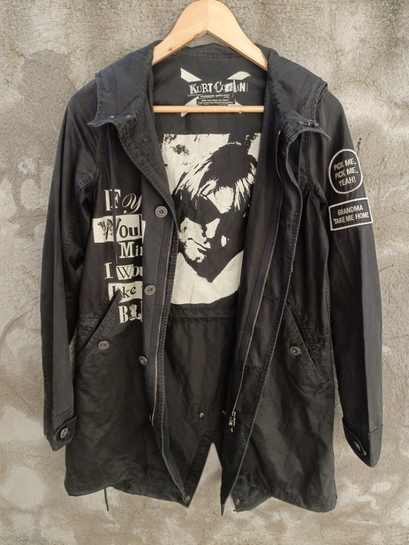 Hysteric Glamour Kurt Cobain Parka Jacket